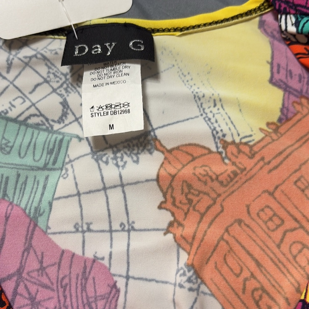 Day G Colorful Patterned Bodysuit - Picture 4 of 6